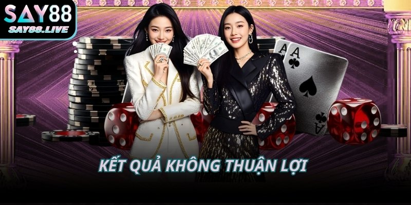 Kết quả không thuận lợi dễ bị quy kết cho hệ thống