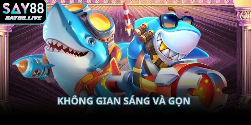 Không gian sáng và gọn giúp trải nghiệm quan sát dễ chịu hơn