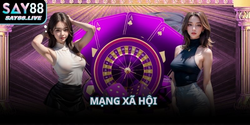 Liên hệ Say88 thông qua các nền tảng mạng xã hội vô cùng thuận tiện