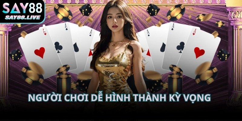 Người chơi dễ hình thành kỳ vọng khi thấy một chuỗi hành động lặp lại