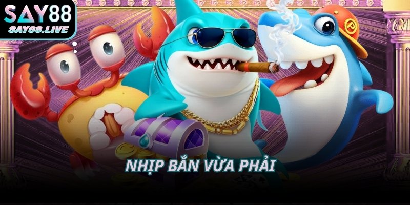 Nhịp bắn vừa phải giúp người chơi dễ theo dõi và kiểm soát thao tác