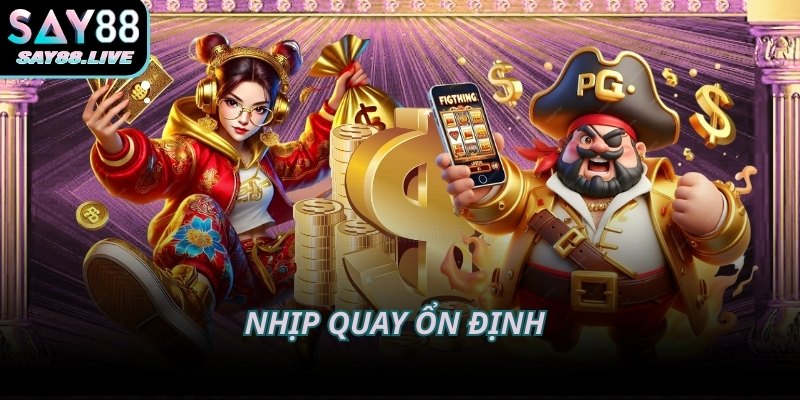 Nhịp quay ổn định giúp người xem tập trung vào chuyển động biểu tượng