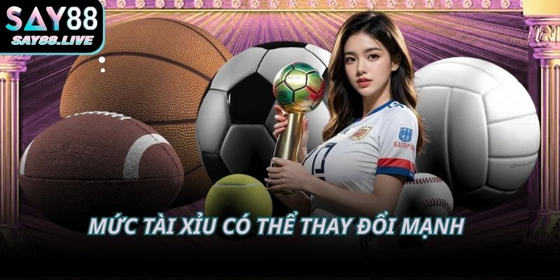 Cùng một đội bóng nhưng mức tài xỉu có thể thay đổi mạnh theo thời điểm và tính chất trận đấu